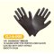 Ladies and mens open back safety Nitrile Coated Work Glove, customized Gloves