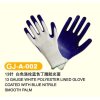 Test Puncture resistant and Abrasion resistan nitrile Coated Work Glove or custom Gloves