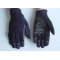 Synthetic Leather Palm Foam Padded Non - slip Mechanic Work Gloves with Spandex Back