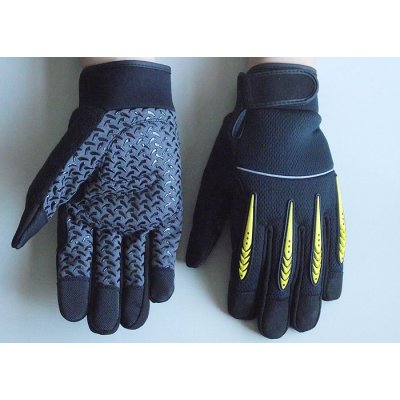 Spandex Finger Protection Elastic Cuff Oil industry, Household and Mechanic Work Gloves