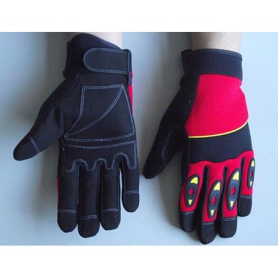 Hardwear Microfiber, pad Palm Shock - proof Plumbing, Carpenter and Mechanic Work Gloves