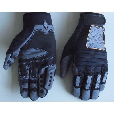 Elastic cuff Finger protection Hardwear security heavy duty Mechanic Work Gloves