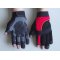 Neoprene Cuff Stretch fabric back Fingerless Anti vibration Mechanic Work Gloves