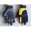 Spandex Back Synthetic Leather Palm safty Protective Mechanic Work Gloves