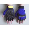 Blue, Red or black Fingerless safty Protection Automotive, Household, Mechanic Work Gloves