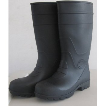 Black, white or custom color PVC boot of working Industrial Safety Shoes Safety Boots
