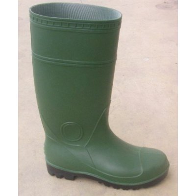 Unisex PVC work rain half boot of Industrial Safety Shoes Safety Boots