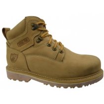Mens and womens Mid cut Rubber sole work shoe of Industrial Safety Shoes Safety Boots