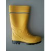 Yellow Unisex cotton lining PVC Half boot of Industrial Safety Shoes Safety Boots