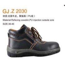 Brown or black mid cut oil resistant work shoe of Industrial Safety Shoes Safety Boots