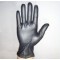 Flexible Black PVC medical exam and dental Disposable Work Gloves