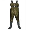 Oxford Chest PVC boots waterproof Breathable Fishing Wader for men, women
