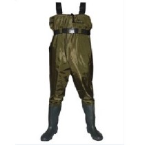 Oxford Chest PVC boots waterproof Breathable Fishing Wader for men, women