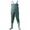 Waterproof bootfoot PVC Chest Breathable Fishing Wader with waist belt