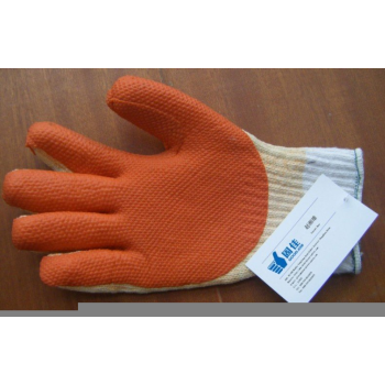 Laminated latex palm rubber safety Construction mining, heavy industry Coated Work Glove