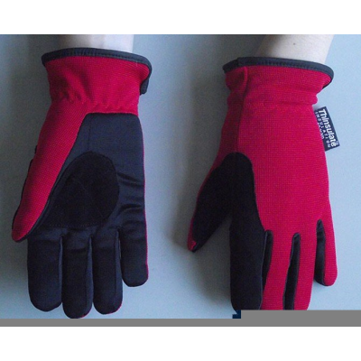 Red, blue or black waterproof Snow ski soft mesh Mechanic Work Gloves