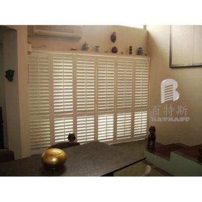finished pvc shutters production