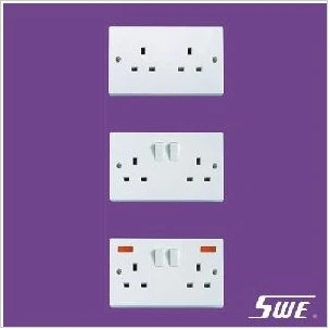 2 Gang Socket Outlet 13A (N Range)