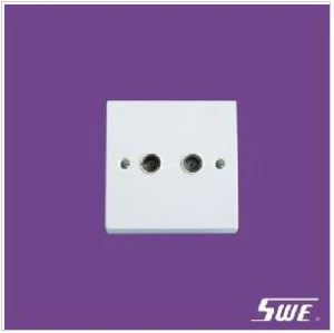 2 Gang TV Socket (N Range)