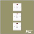 مفتاح الجرس مع مصباح نيون 10A 250V (V نطاق)