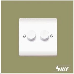 2 Gang Dimmer Switch 250V (V Range)