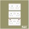 2 Gang Socket Outlet 13A (V Range)