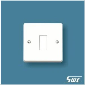 1 Gang Plate Switch 10AX 250V (W Range)