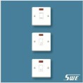 مفتاح الجرس مع مصباح نيون 10A 250V (W نطاق)