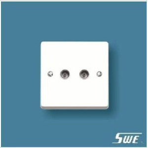 2 Gang TV Socket (W Range)