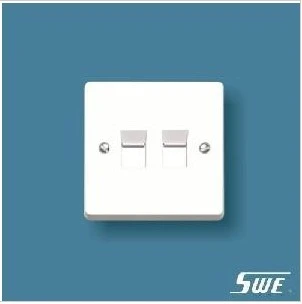 2 Gang Telephone Socket (W Range)