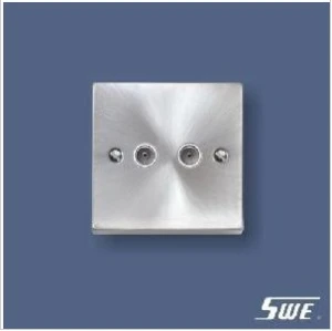 2 Gang TV Socket (T Range)