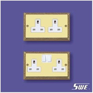 2 Gang Socket Outlet 13A (TA Range)