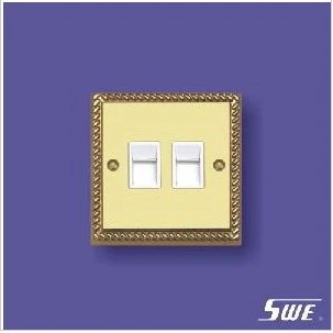 2 Gang Telephone Socket (TA Range)