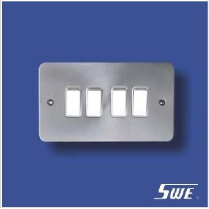 4 Gang Plate Switch 10A 250V (TB Range)