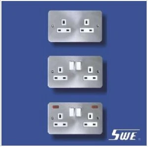 2 Gang Socket Outlet 13A (TB Range)