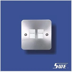 2 Gang Telephone Socket (TB Range)