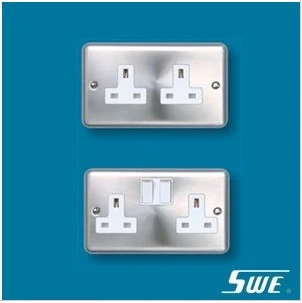 2 Gang Socket Outlet 13A (THW Range)