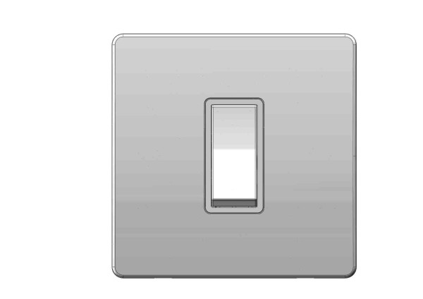 1 Gang 2way  Plate Switch 10AX 250V (W Range)