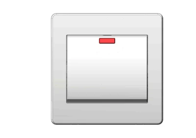 1 Gang 2way  Plate Switch 10AX 250V (W Range)