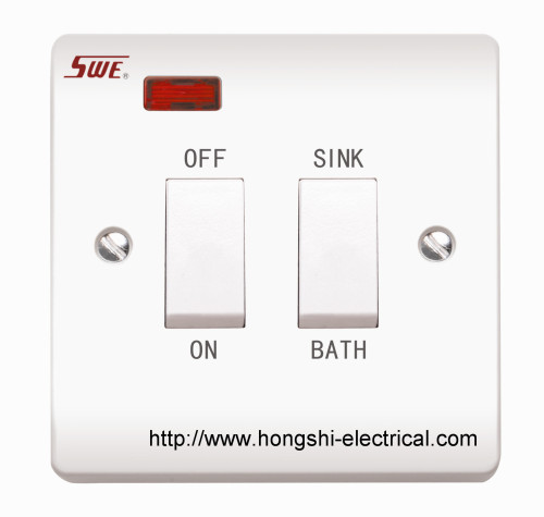 sink&bath switch with neon