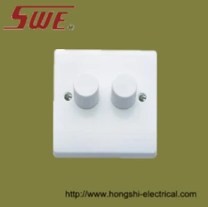 Dimmer Switches 2 Gang,250V