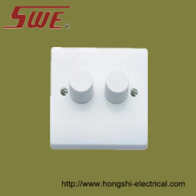 Dimmer Switches 2 Gang,250V