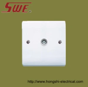 1 Gang TV Socket