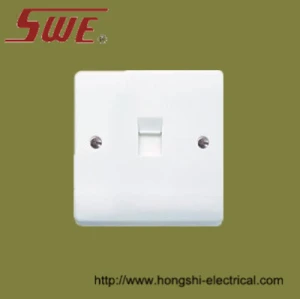 1 Gang Telephone Socket