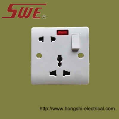 1 Gang Multi-Function Switched Socket