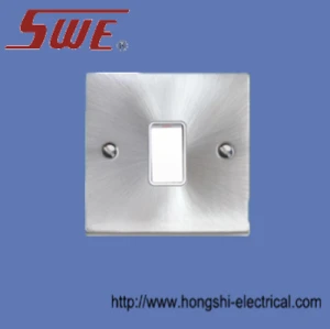 1 Gang Plate Switch 10A 250V