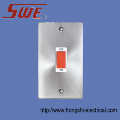 Heavy Load Switch With Neon 3*6 45A DP