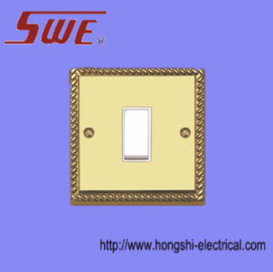 1 Gang Plate Switch 10A 250V