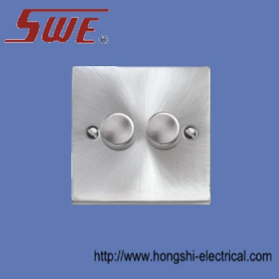 2 Gang Dimmer Switch 250V
