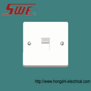 1 Gang Telephone Socket